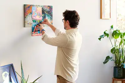 Tableau en liège déco Pupille de l'œil humain
