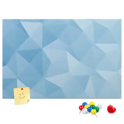 Tableau de liège Triangles géométriques abstraits