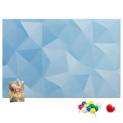 Tableau de liège Triangles géométriques abstraits