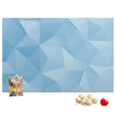 Tableau de liège Triangles géométriques abstraits