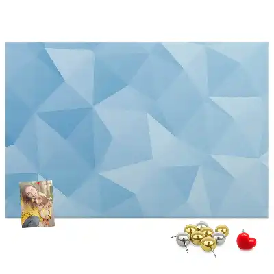 Tableau de liège Triangles géométriques abstraits