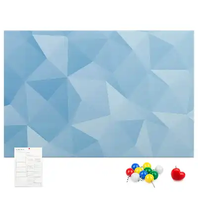 Tableau de liège Triangles géométriques abstraits