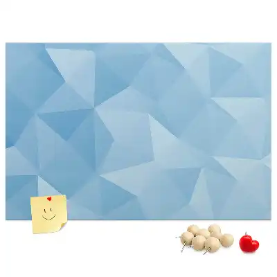 Tableau de liège Triangles géométriques abstraits