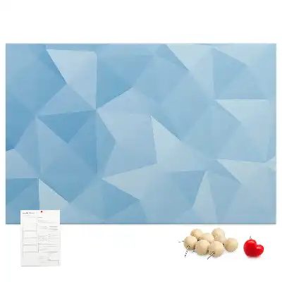 Tableau de liège Triangles géométriques abstraits