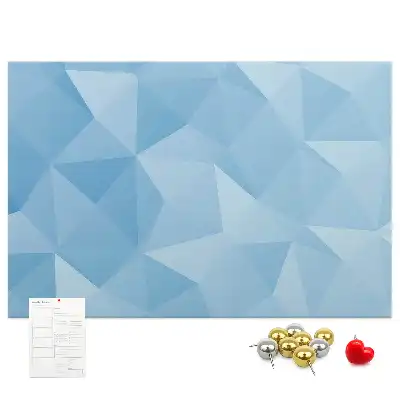 Tableau de liège Triangles géométriques abstraits