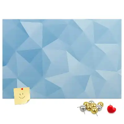 Tableau de liège Triangles géométriques abstraits
