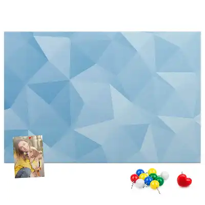 Tableau de liège Triangles géométriques abstraits