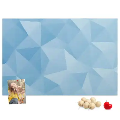Tableau de liège Triangles géométriques abstraits