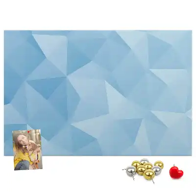 Tableau de liège Triangles géométriques abstraits