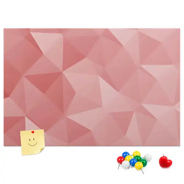Tableau de liège Mosaïque de triangles