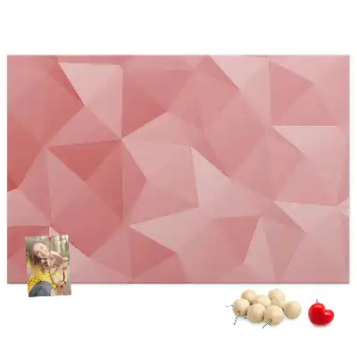 Tableau de liège Mosaïque de triangles