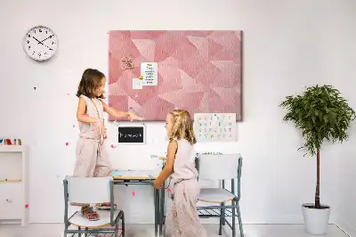 Tableau de liège Mosaïque de triangles