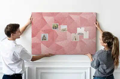 Tableau de liège Mosaïque de triangles