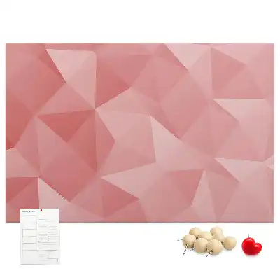 Tableau de liège Mosaïque de triangles