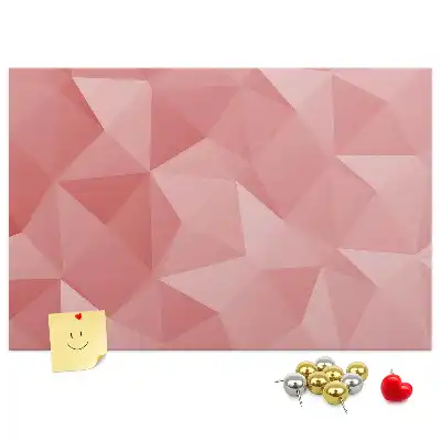 Tableau de liège Mosaïque de triangles