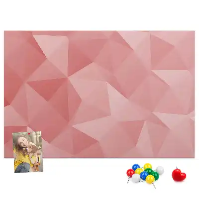 Tableau de liège Mosaïque de triangles