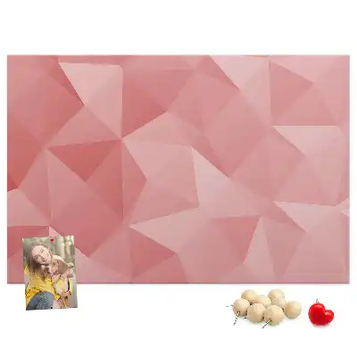 Tableau de liège Mosaïque de triangles