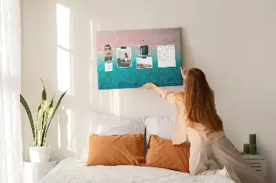 Tableau de liège Côte de plage exotique