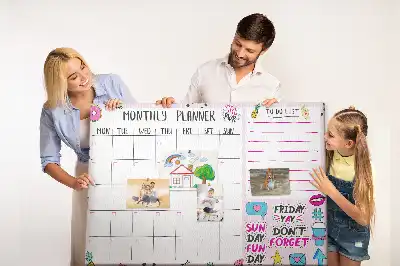 Tableau d’affichage en liège Organisateur de trente jours