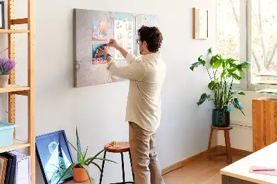 Tableau en liège déco Peinture abstraite