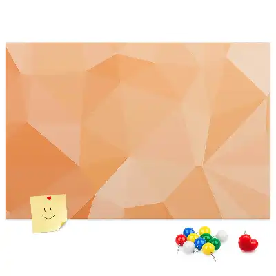 Tableau de liège Formes géométriques triangulaires