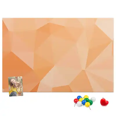 Tableau de liège Formes géométriques triangulaires