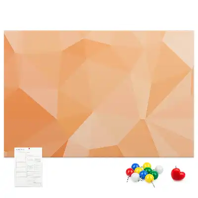Tableau de liège Formes géométriques triangulaires