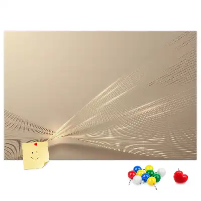 Tableau en liège déco Lumière abstraite