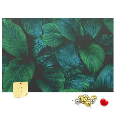 Tableau de liège Nature feuilles