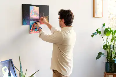 Tableau d’affichage en liège Explosion de couleurs