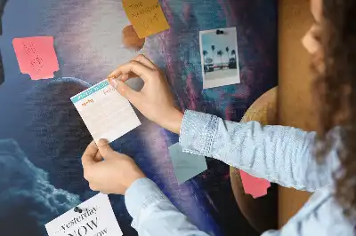 Tableau en liège déco Grande galaxie