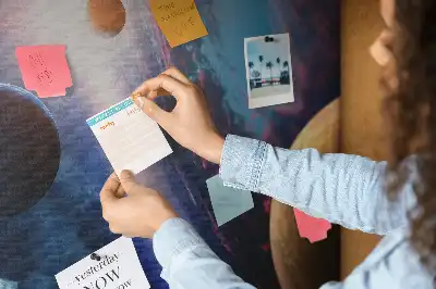 Tableau en liège déco Grande galaxie