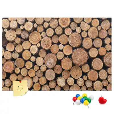 Tableau de liège Cernes d'arbres