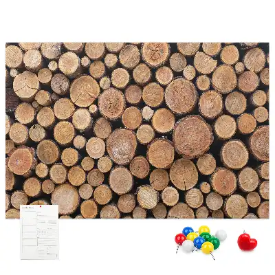 Tableau de liège Cernes d'arbres