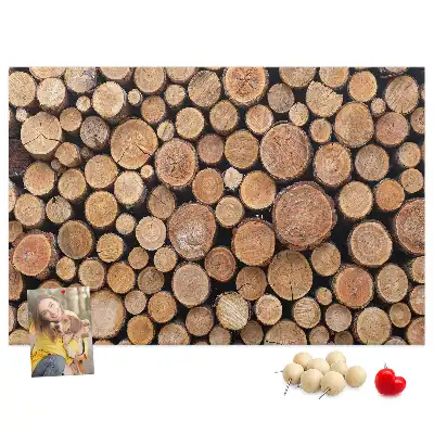 Tableau de liège Cernes d'arbres