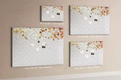 Tableau d’affichage en liège Étoiles