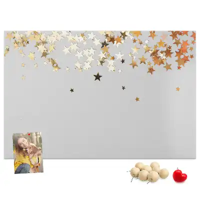 Tableau d’affichage en liège Étoiles
