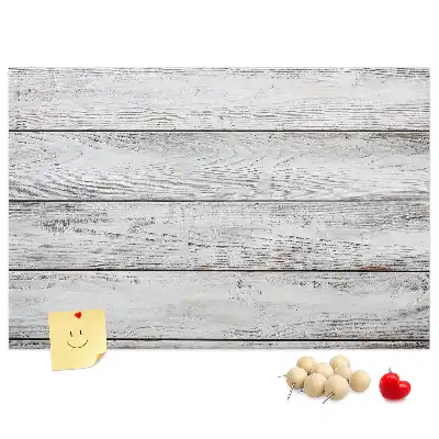 Tableau en liège déco Planches peintes