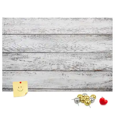 Tableau en liège déco Planches peintes