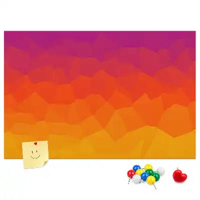 Tableau de liège Lever du soleil