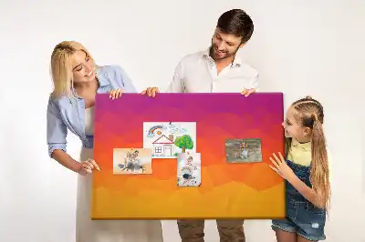 Tableau de liège Lever du soleil