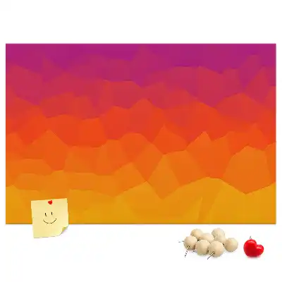 Tableau de liège Lever du soleil