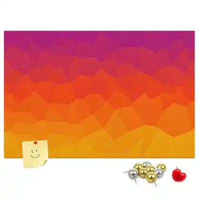 Tableau de liège Lever du soleil