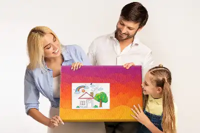 Tableau de liège Lever du soleil