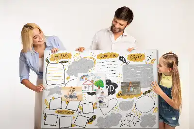 Tableau de liège Objectifs du Nouvel An