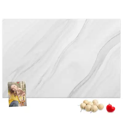 Tableau d’affichage en liège Décoration motif en marbre