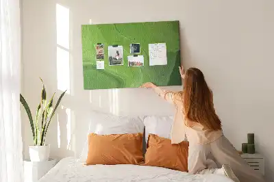 Tableau d’affichage en liège au motif Vagues modernes