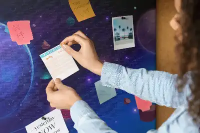 Tableau de liège Planètes galaxie