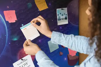 Tableau de liège Planètes galaxie
