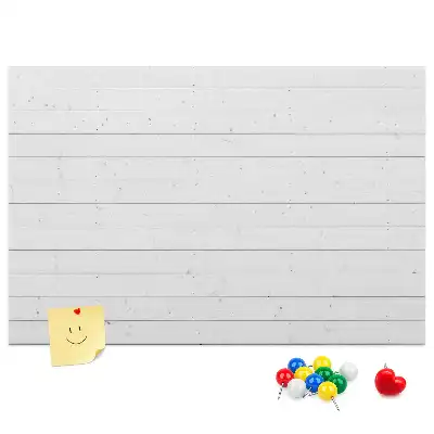 Tableau en liège décoratif avec motif de panneaux de bois